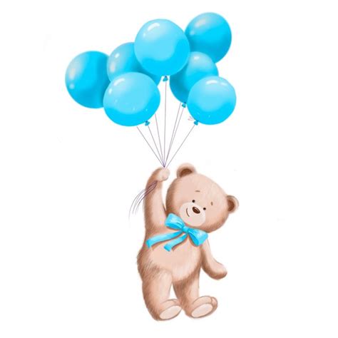 Blue Teddy Bear Png