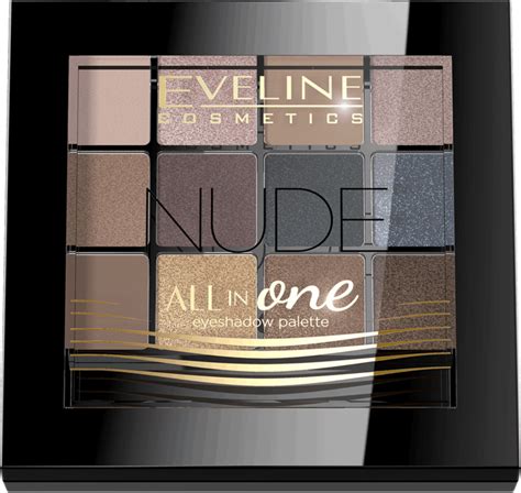 EVELINE COSMETICS All In One Paleta Cieni Do Powiek Nr 1 Nude 12 G