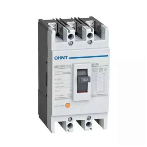 Chint Nm1 63s 3300 63a Tp 20 Ka Molded Case Circuit Breaker At Rs 1780