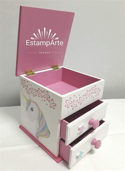 Joyero Alhajeros De Madera Cajas Pintadas Cajitas De Madera