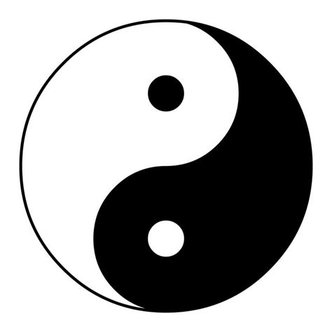 Taoism Symbol Yin Yang Illustration