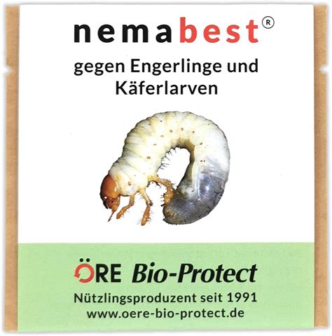 nemabest HB Nematoden für 50m² 25 Mio gegen Engerlinge und