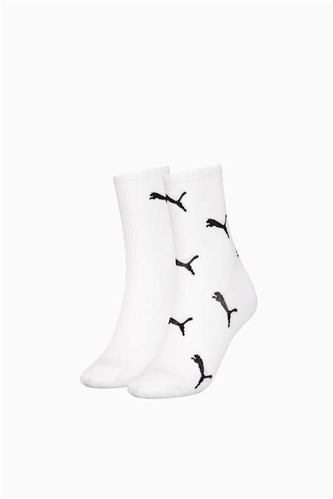 Puma Classic Cat Logo Socks Women 2 Pack Puma