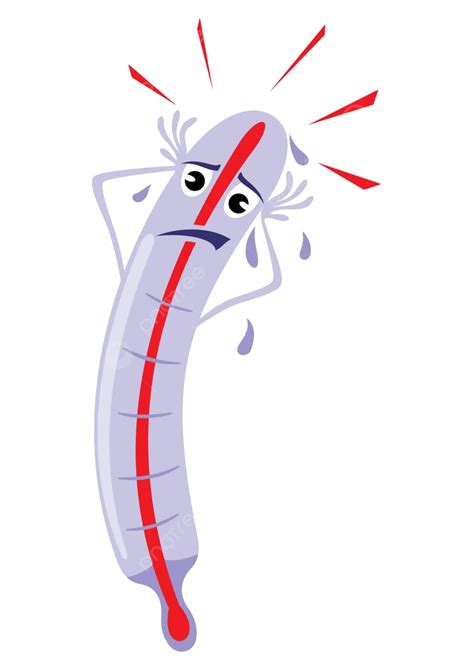 High Temperature Clipart Diagnosis Fever Vector Fever Clipart