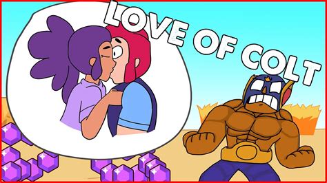 2 Brawl Stars Animation Love Of Colt And Selly Youtube