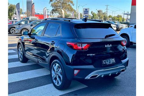 SOLD 2023 Kia Stonic GT Line In Black Demo SUV Hoppers Crossing VIC