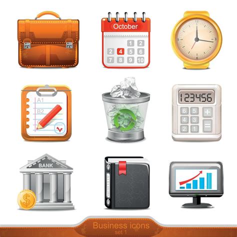 Business icons vector illustration 18734013 Vector Art at Vecteezy