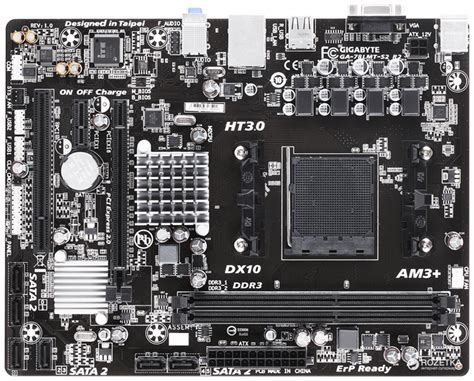 Материнская плата Gigabyte GA 78LMT S2 R2 AM3 AM3 AMD 760G PCI Ex16