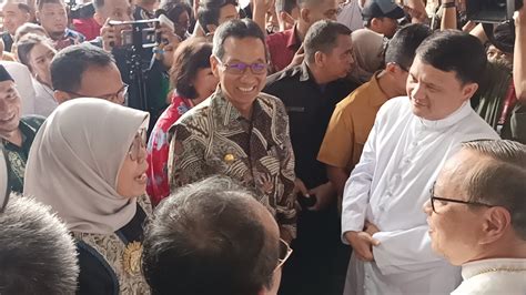 Pj Gubernur Heru Dan Jajaran Pemprov Dki Sambangi Gereja Katedral