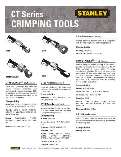 Spike Pullers Stanley Infrastructure Pdf Catalogs Technical