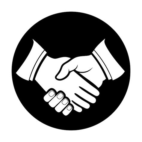 Business Handshake Icon Partnership And Agreement Symbol Premium Ai