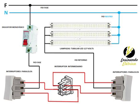 Como instalar Lampadas de LED tubular Ensinando Elétrica Dicas e