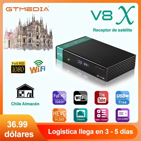 Gtmedia V X Satellite Receiver Dvb S S S X Vcm Acm Multistream Built