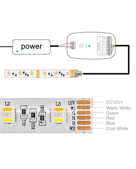 Rgb Cct Connecting Led Strip Light Waterproof Ft