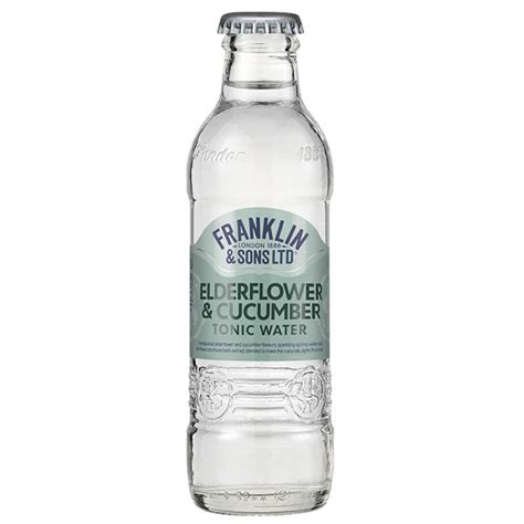 Franklin Sons Ltd Elderflower Cucumber Tonic Water 200ml Online