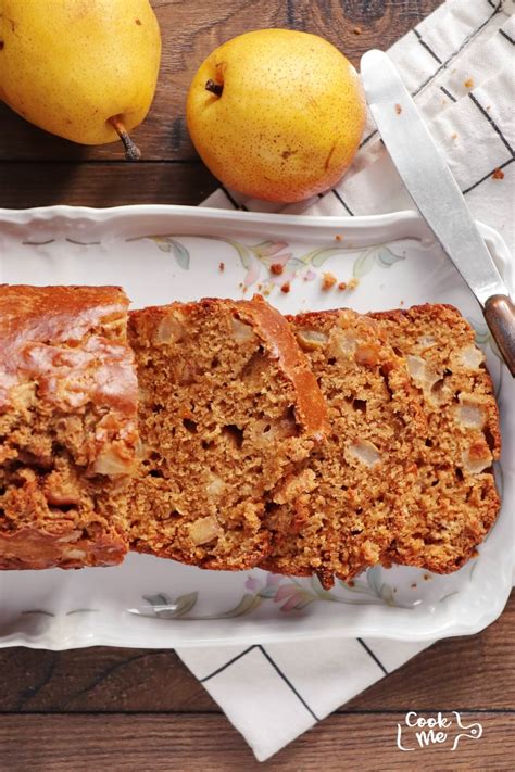 Pear Bread Recipe Cook Me