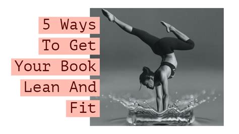 ways    book lean  fit writers write