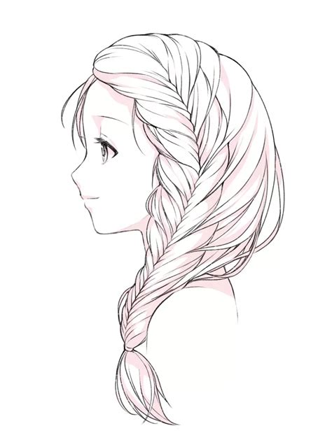 How To Draw Ten Types Of Braids Artofit