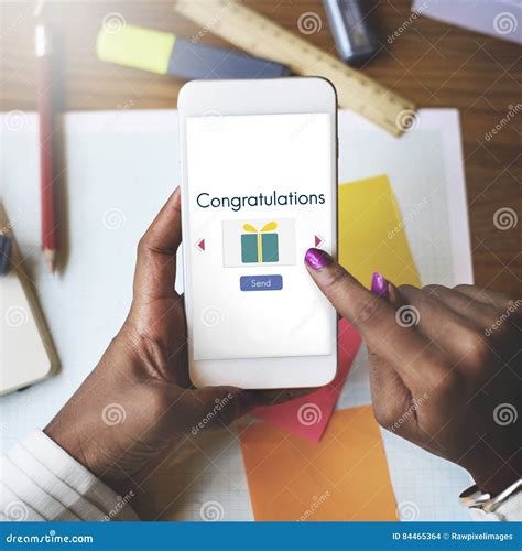 Anniversary Surprise Event Present Concept Stock Photo Image Of