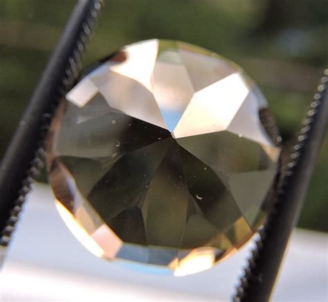 5 95ct VVS FACETED BRAZILIAN SMOKEY QUARTZ GEMSTONE