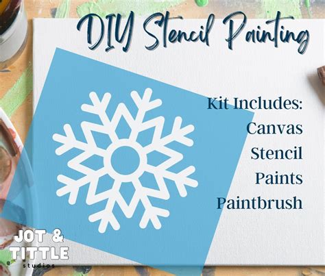 DIY Stencil Painting Kit - Etsy