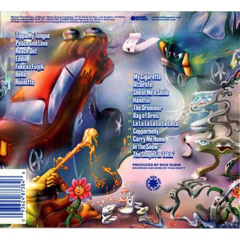 Return Of The Dream Canteen Exclusive Alternate Cover Red Hot Chili Peppers