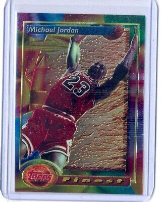 Michael Jordan Topps Finest Bulls Ebay