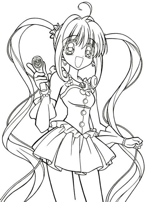 Dessin A Imprimer Fille Kawaii Dessin De Manga A Imprimer Coloriage Sexiz Pix