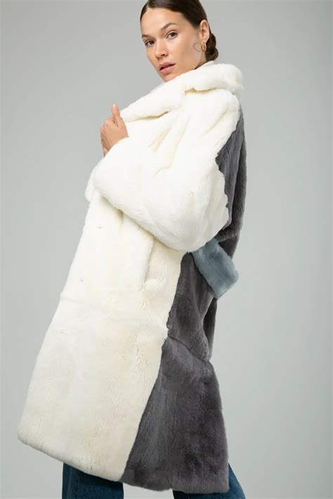 Шуба из меха кролика SnowQueen_collection 613070003 цены в Москве ...