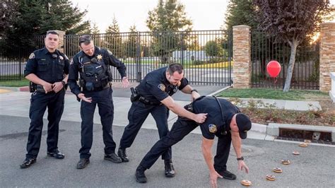 It Factor California Cops Pose For Viral Photo Inspired By Horror