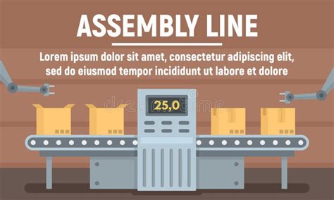 Parcel Assembly Line Icon Simple Style Stock Vector Illustration Of