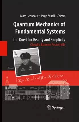 Libro Quantum Mechanics Of Fundamental Systems The Quest Envío gratis