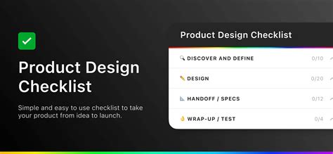 Product Design Checklist Figma Widget Luz Riquelme Product Design Ux Mentor And Speaker