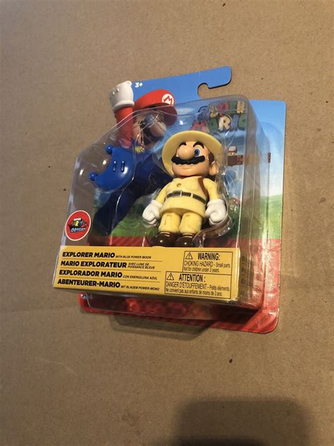 World Of Nintendo Inch Action Figure Explorer Mario By Jakks