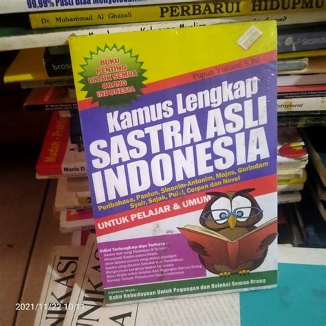 Jual Original Kamus Lengkap Sastra Asli Indonesia Untuk Pelajar Dan