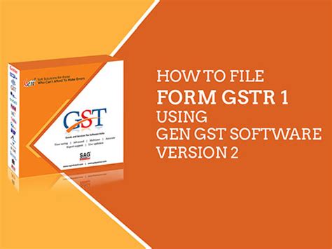 Gen GST Software Helpful Video Tutorials SAG Infotech