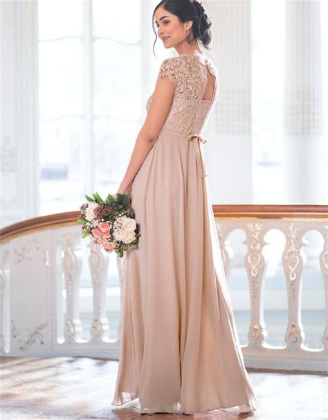 Lace Blush Bridesmaid Dresses