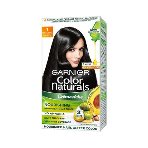 Garnier Color Naturals Crème hair color Shade 1 Natural Black 70ml