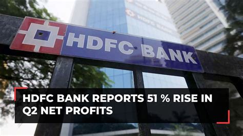 Hdfc Bank Q2 Earnings Net Profit At Rs 16 811 Cr Net Interest Margin