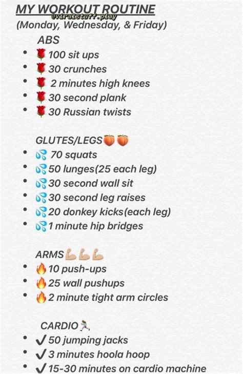 Pin On Workout Plan