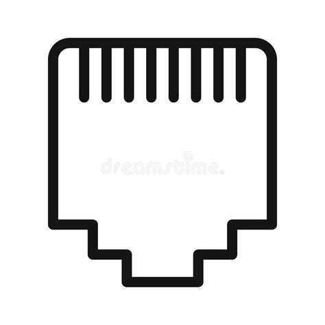 Rj45 Cable Logo Stock Illustrations 312 Rj45 Cable Logo Stock