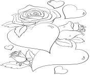 Coloriage Vintage Coeur Amour St Valentin JeColorie