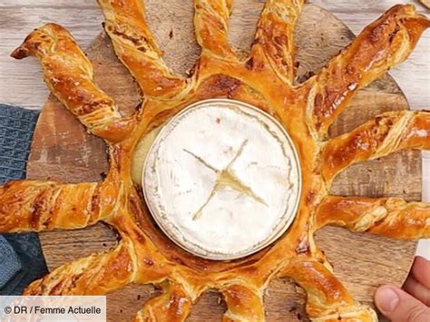 Des Recettes Croquer La Tarte Soleil Au Camembert Femme Actuelle