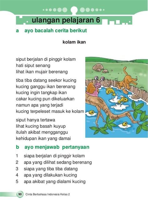 Kelas Ii Sd Bahasa Indonesia Tri Novia B82 Artofit