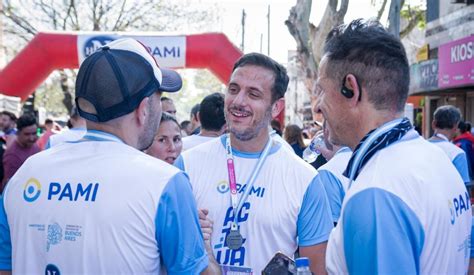 Julián Álvarez participó de la Maratón Saludable del Hospital Narciso