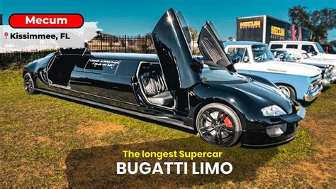 The Longest Bugatti Veyron In The World Or Custom Stretch Limousine