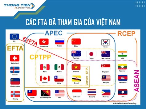 Tổng hợp các FTA Việt Nam tham gia Chuyên Trang Chia Sẻ Kiến Thức