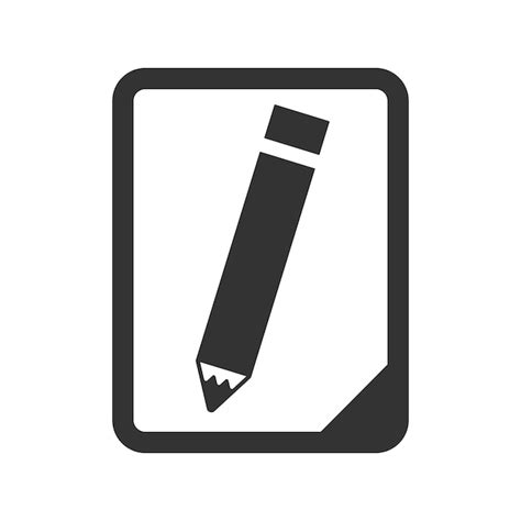 Cono De Escritura De Notas Vector Premium