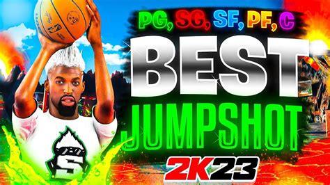 Nba K Mycareer Best Jumpshot Creation Perfect Green Release