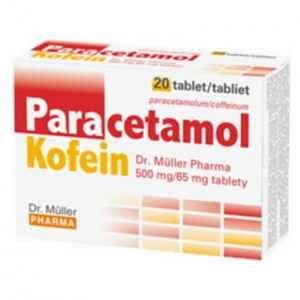 Paracetamol Kofein Dr M Ller Pharma Mg Mg Tbl Nob Od K